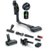 Bosch BXS1041BQC Unlimited 10 Steelstofzuiger zonder zak Zwart | Bosch