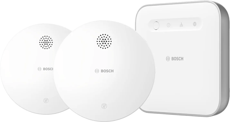 Bosch Draadloze Rookmelder Duo Pack + Bosch Smart Home Controller