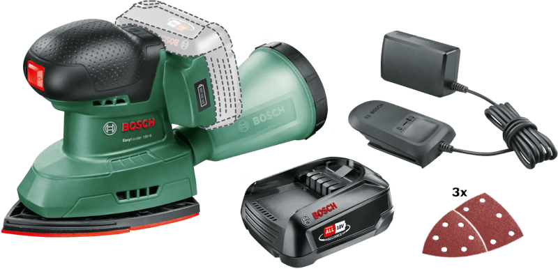 Bosch EasySander 18V-8 + Bosch Starterset 18V 2