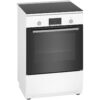 Bosch HLN39A020 Inductie fornuis Wit | Bosch