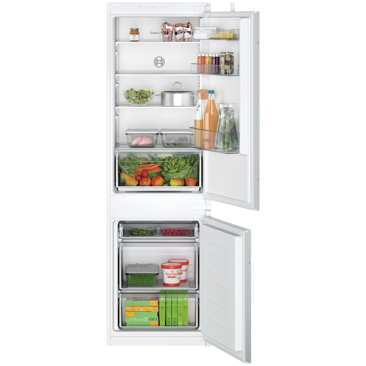 Bosch KIV86NSE0 Inbouw koel-vriescombinatie | Bosch