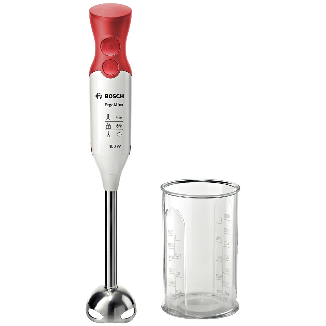 Bosch MSM64110 Staafmixer Rood | Bosch