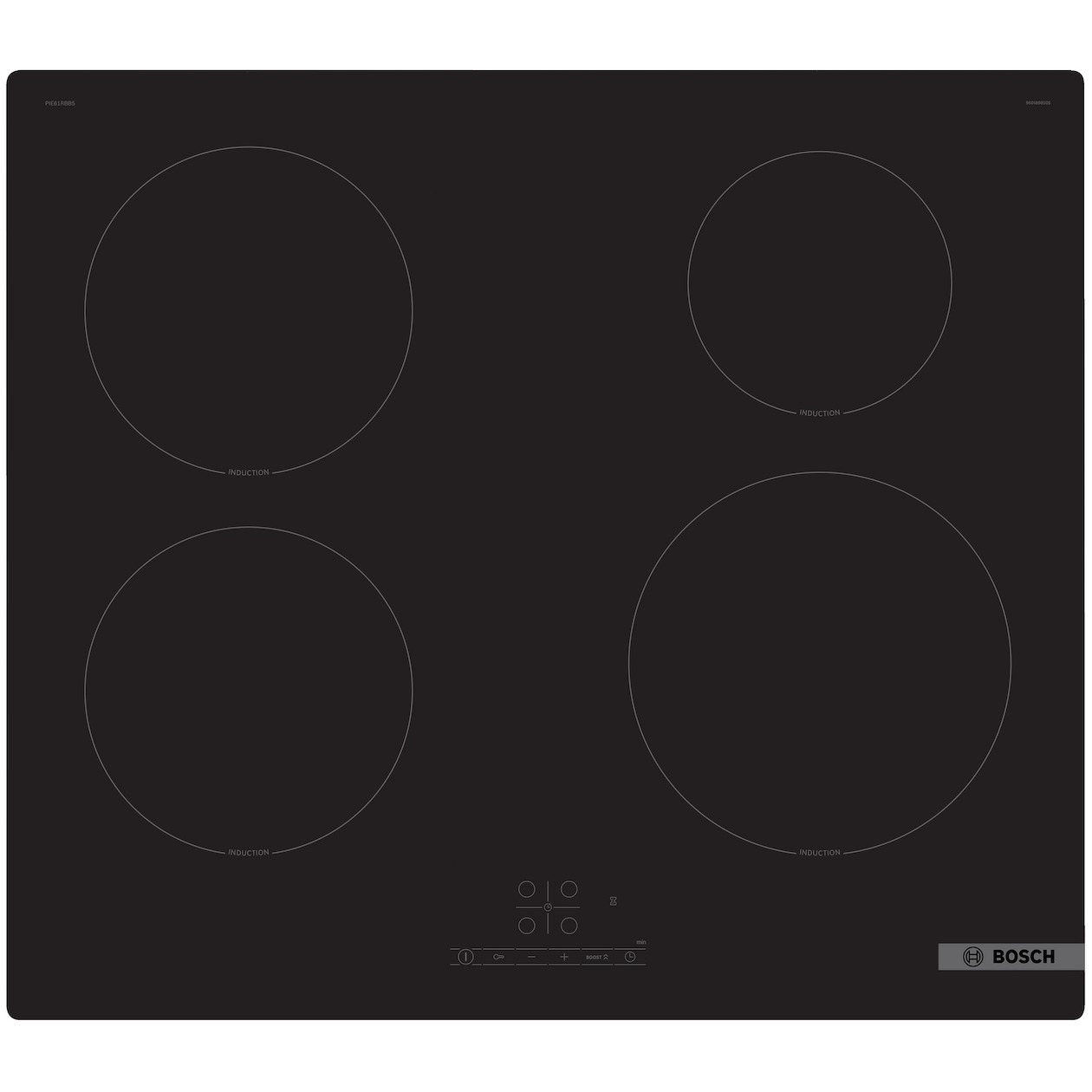 Bosch PIE61RBB5E Inductie kookplaat Zwart | Bosch