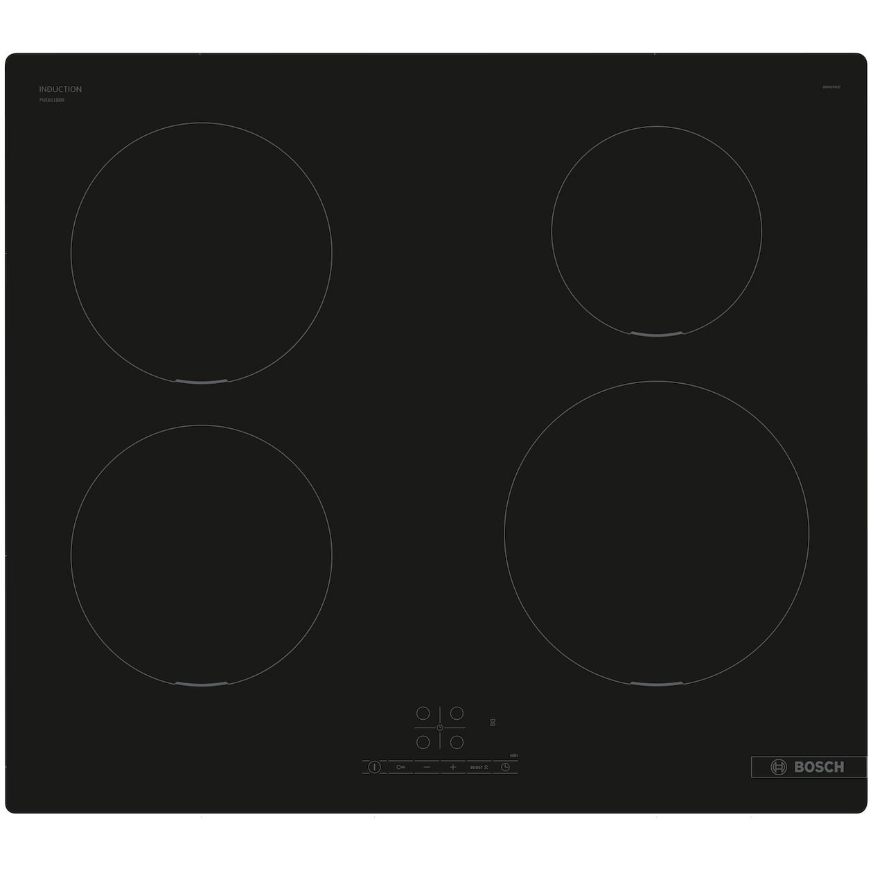 Bosch PUE611BB5D Inductie kookplaat Zwart | Bosch