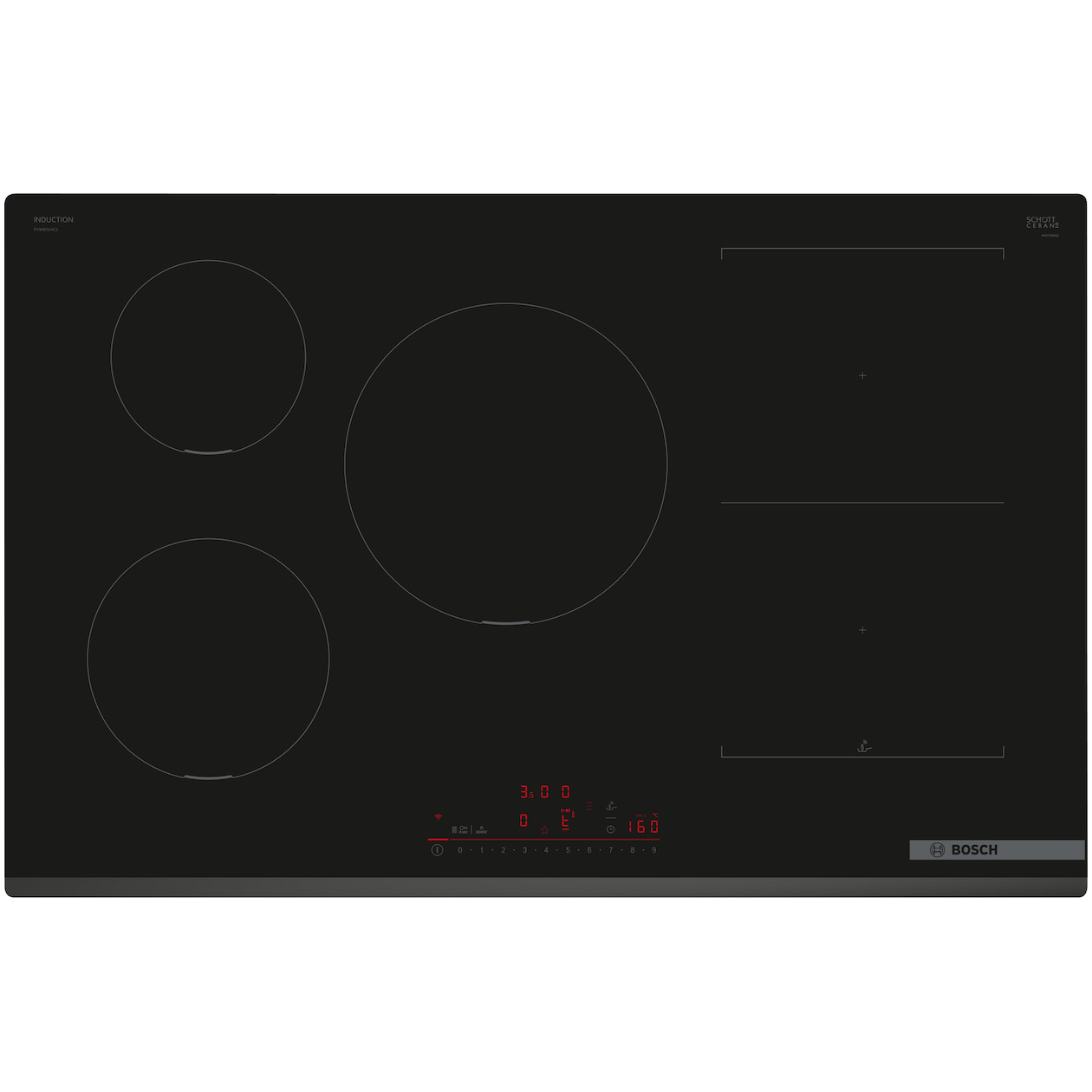 Bosch PVW831HC1E Inductie kookplaat Zwart | Bosch