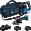 Bosch Professional GBH 18V-22 + GWS 18V-8 Combiset