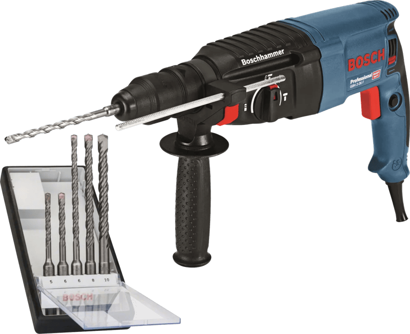 Bosch Professional GBH 2-26 F + SDS-plus borenset