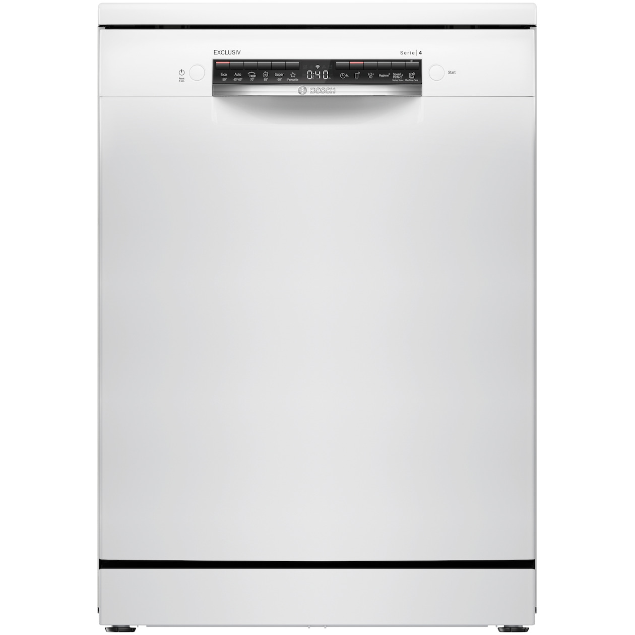 Bosch SMS4HUW18E EXCLUSIV Vrijstaande vaatwasser Wit | Bosch