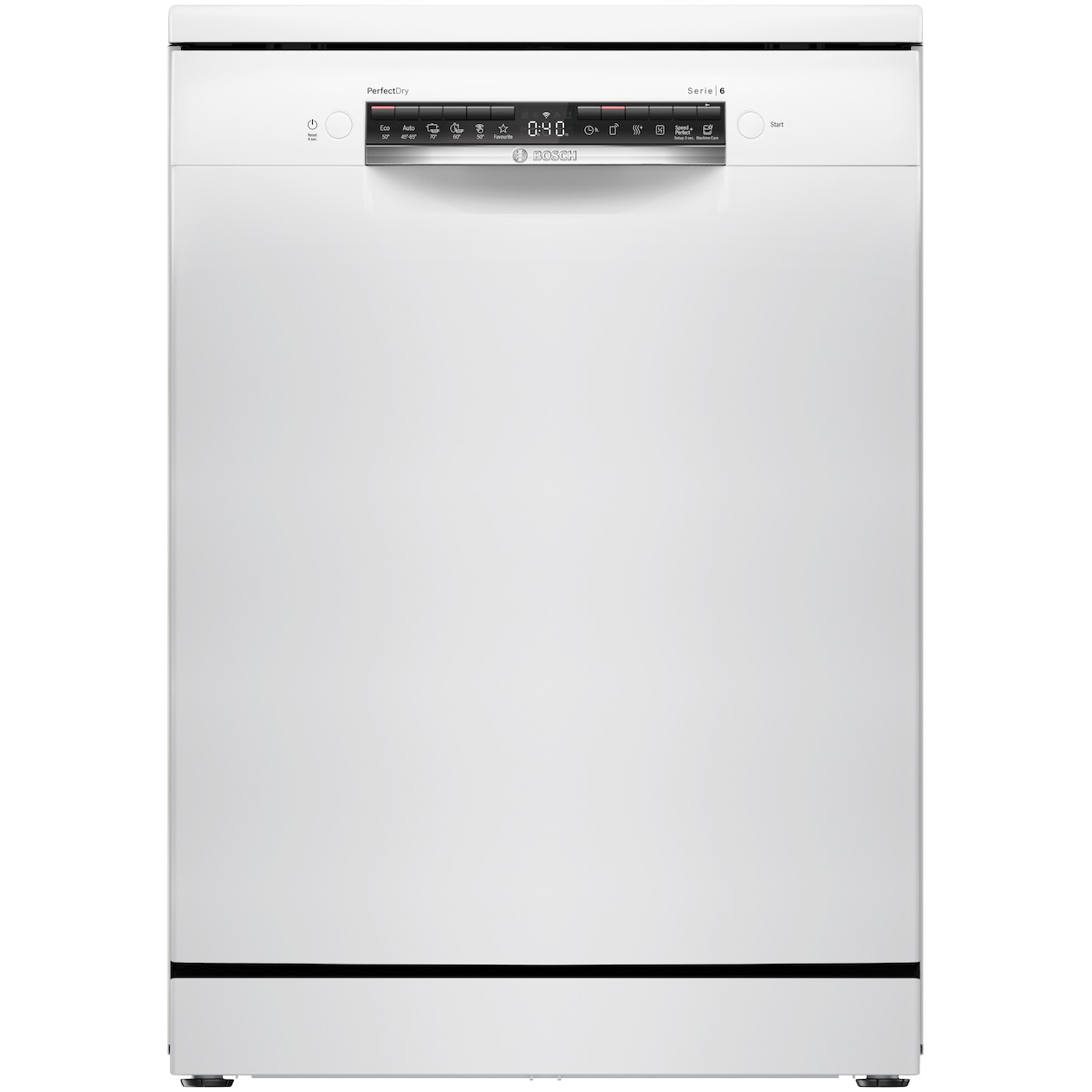 Bosch SMS6ZCW10E Vrijstaande vaatwasser Wit | Bosch