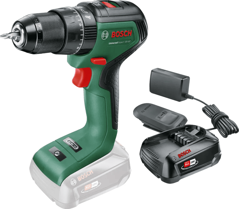 Bosch UniversalImpact 18V-60 + POWER FOR ALL 18V 2