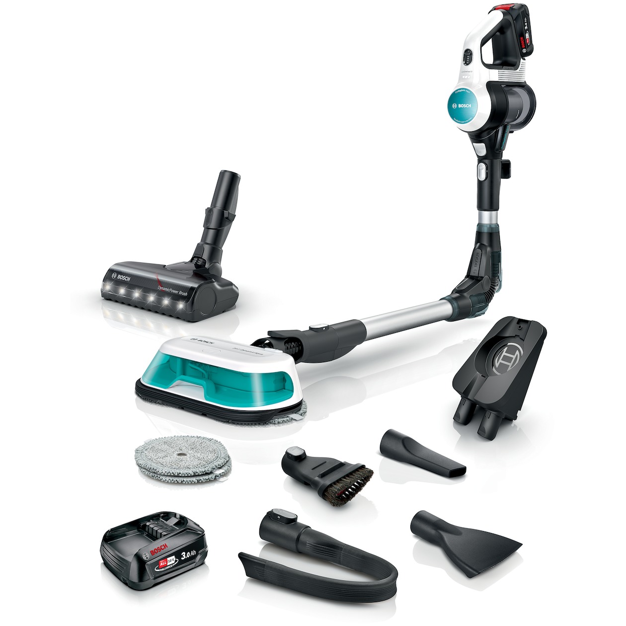 Bosch Unlimited 7 BCS712HYG5 Steelstofzuiger zonder zak | Bosch