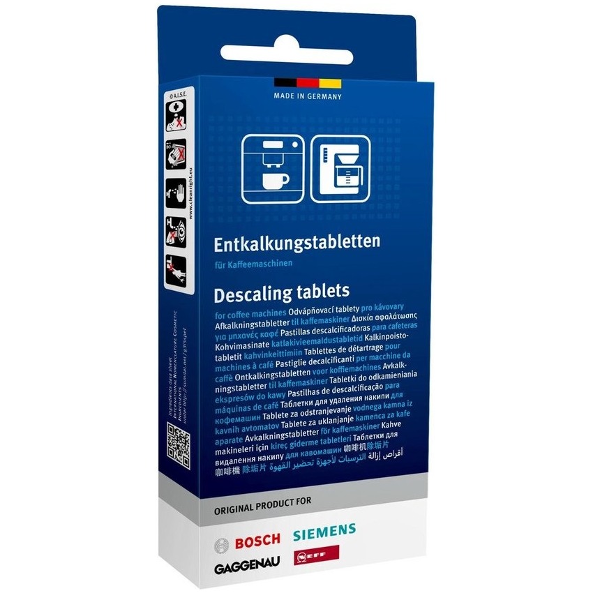 Bosch ontkalkingstableten TZ80002 Koffie accessoire Blauw | Bosch