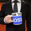 Boss Beker XXL - I Am The Boss Mok | OUT OF THE BLUE