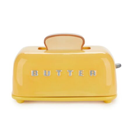 Botervloot Toasty - Geel | Fiftiesstore