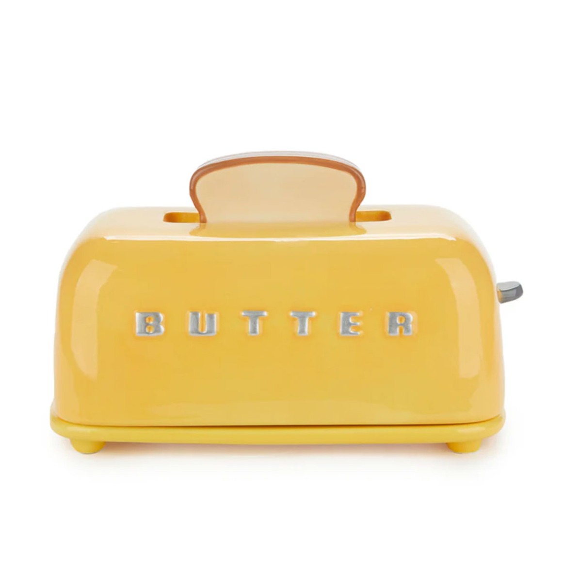 Botervloot Toasty - Geel | Fiftiesstore