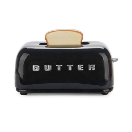 Botervloot Toasty - Zwart | Fiftiesstore