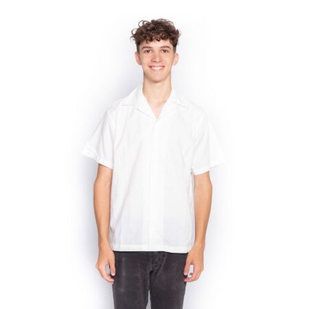 Bowlingshirt White-L | 29% korting | Cruisin' USA