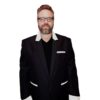 Box Jacket Black / White Velvet size 54 | 14% korting | Fiftiesstore