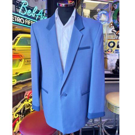Box Jacket Smoke Blue Maat 52 | 14% korting | Fiftiesstore