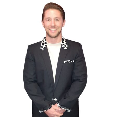 Box Jacket Zwart / Wit Ocelot maat 50 | 14% korting | Fiftiesstore