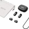 Boya Mini 2 Zwart voor Usb C en Lightning
