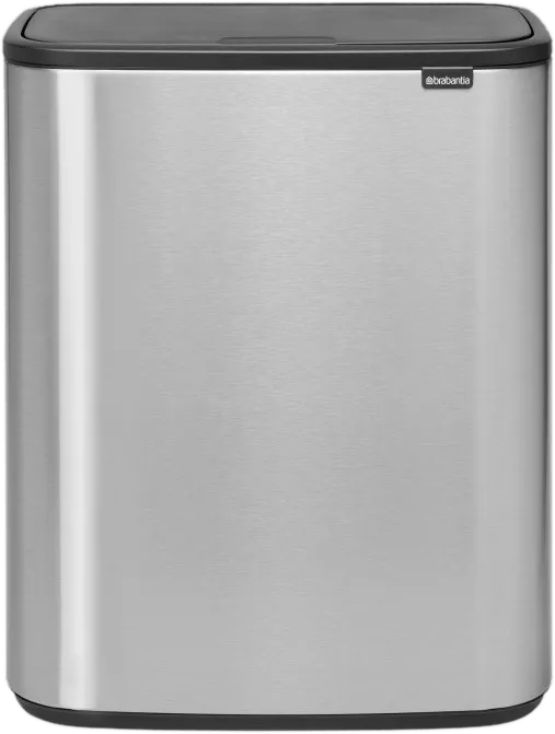 Brabantia Bo Touch Bin 2 x 30 Liter Rvs Fingerprint Proof