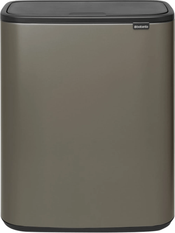 Brabantia Bo Touch Bin 60 Liter Platinum