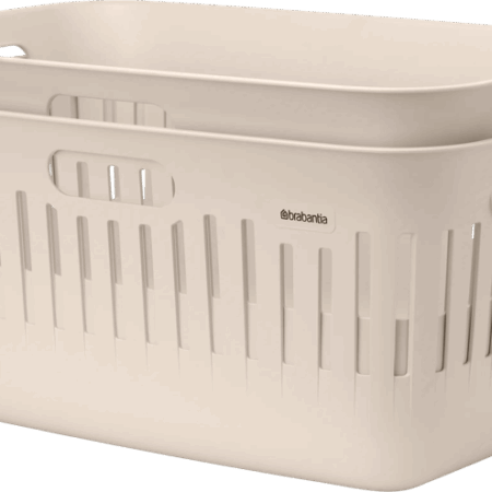 Brabantia Collect-It Wasmand 40 liter - Set van 2 - Beige