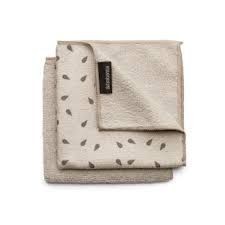 Brabantia Microvezel Schoonmaakdoekjes Set Van 2 - Soft Beige | Brabantia