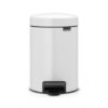 Brabantia NewIcon Pedaalemmer 3 Liter Wit | Brabantia