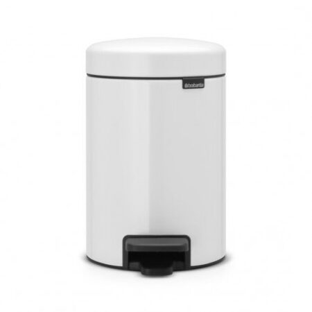 Brabantia NewIcon Pedaalemmer 3 Liter Wit | Brabantia