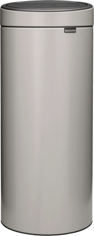 Brabantia Touch Bin Prullenbak 30 Liter Soft Grey