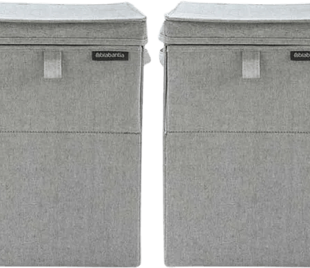 Brabantia Wasboxen Grey Duo Pack