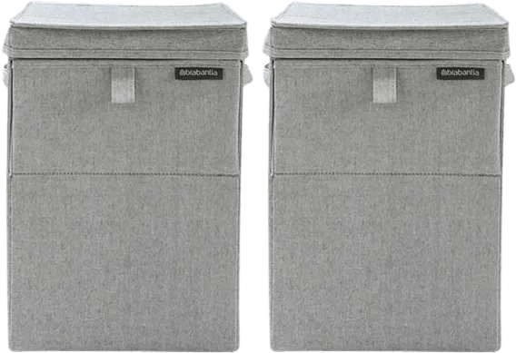 Brabantia Wasboxen Grey Duo Pack