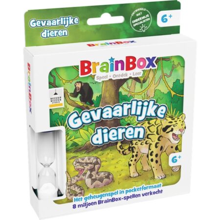 Brainbox Pocket Gevaarlijke dieren | Merkloos