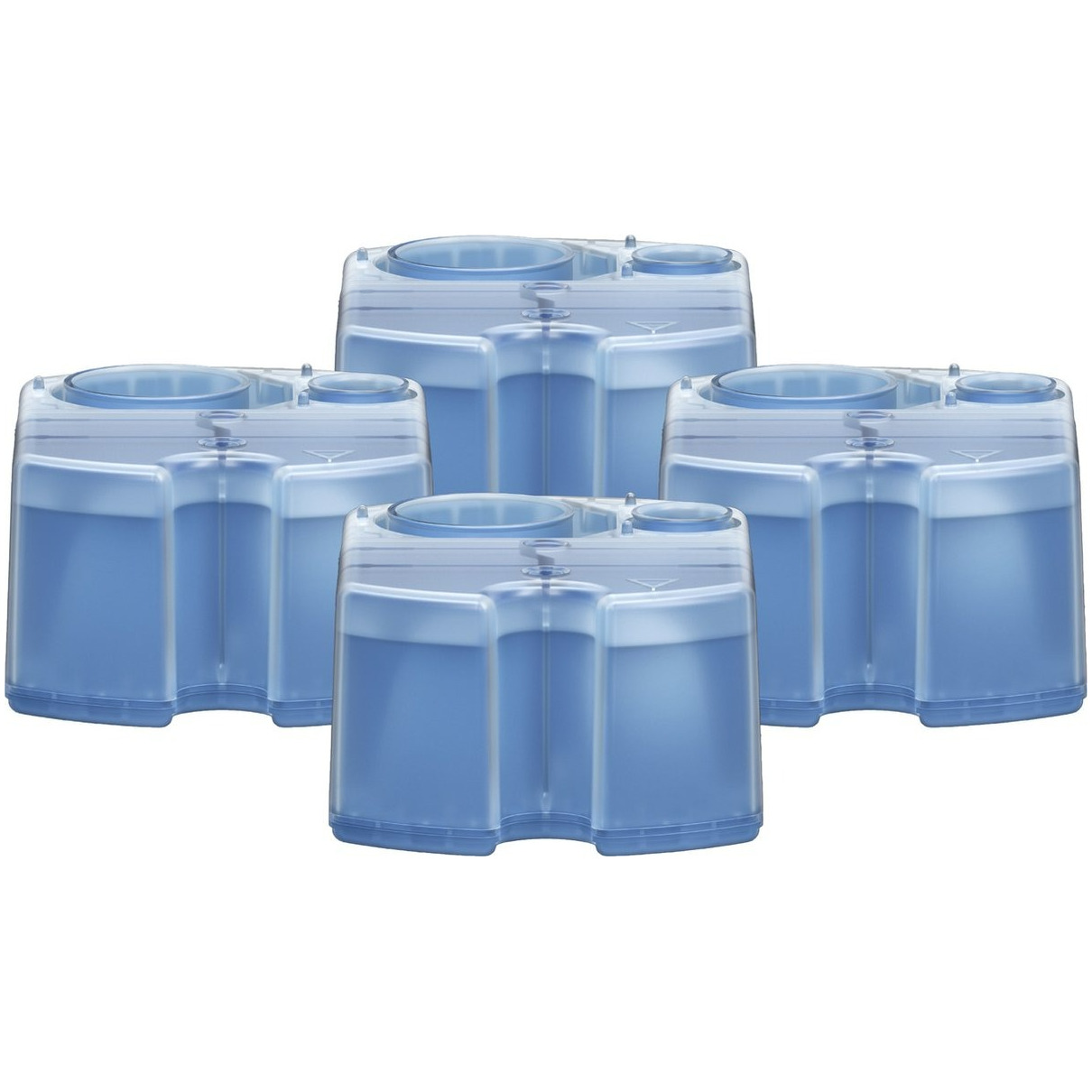 Braun 3-in-1 ShaverCare Reiniger 4 Pack Scheerapparaat Blauw | Braun