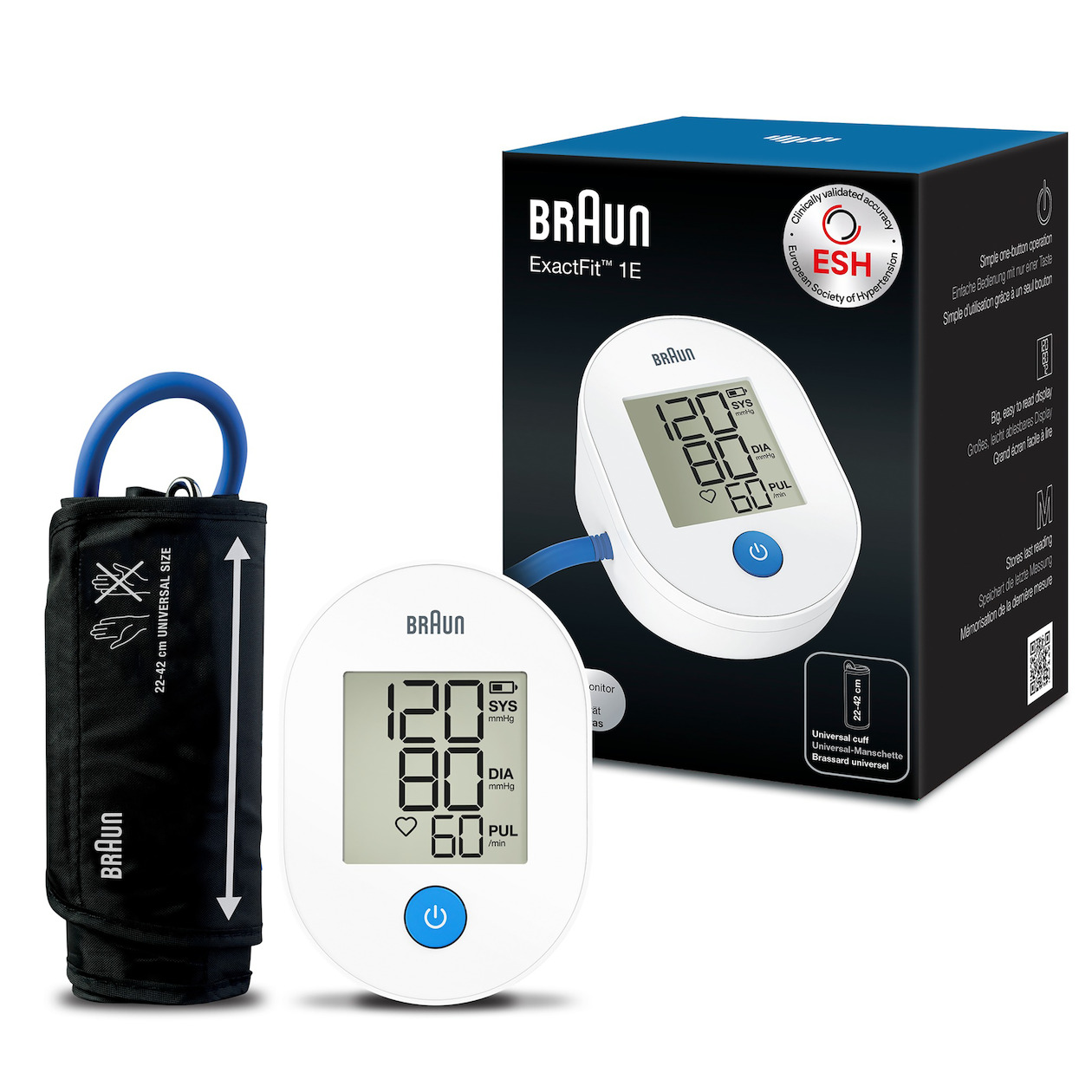 Braun BUA4000EU Bloeddrukmeter Wit | Braun