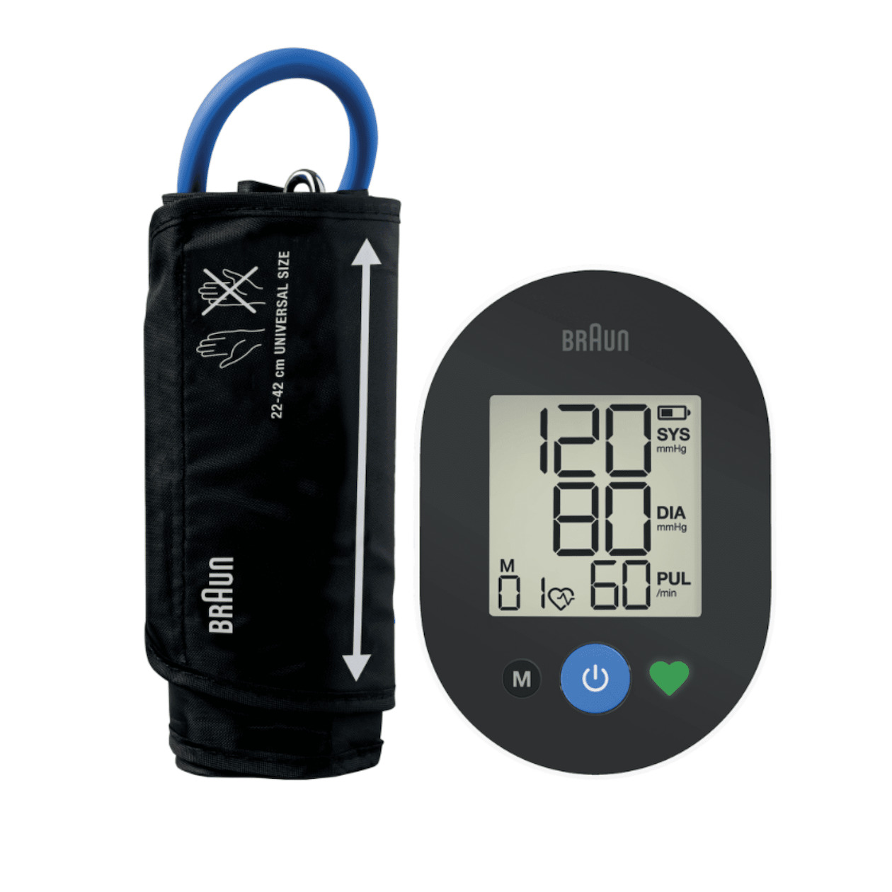 Braun BUA4050EU Bloeddrukmeter Zwart | Braun