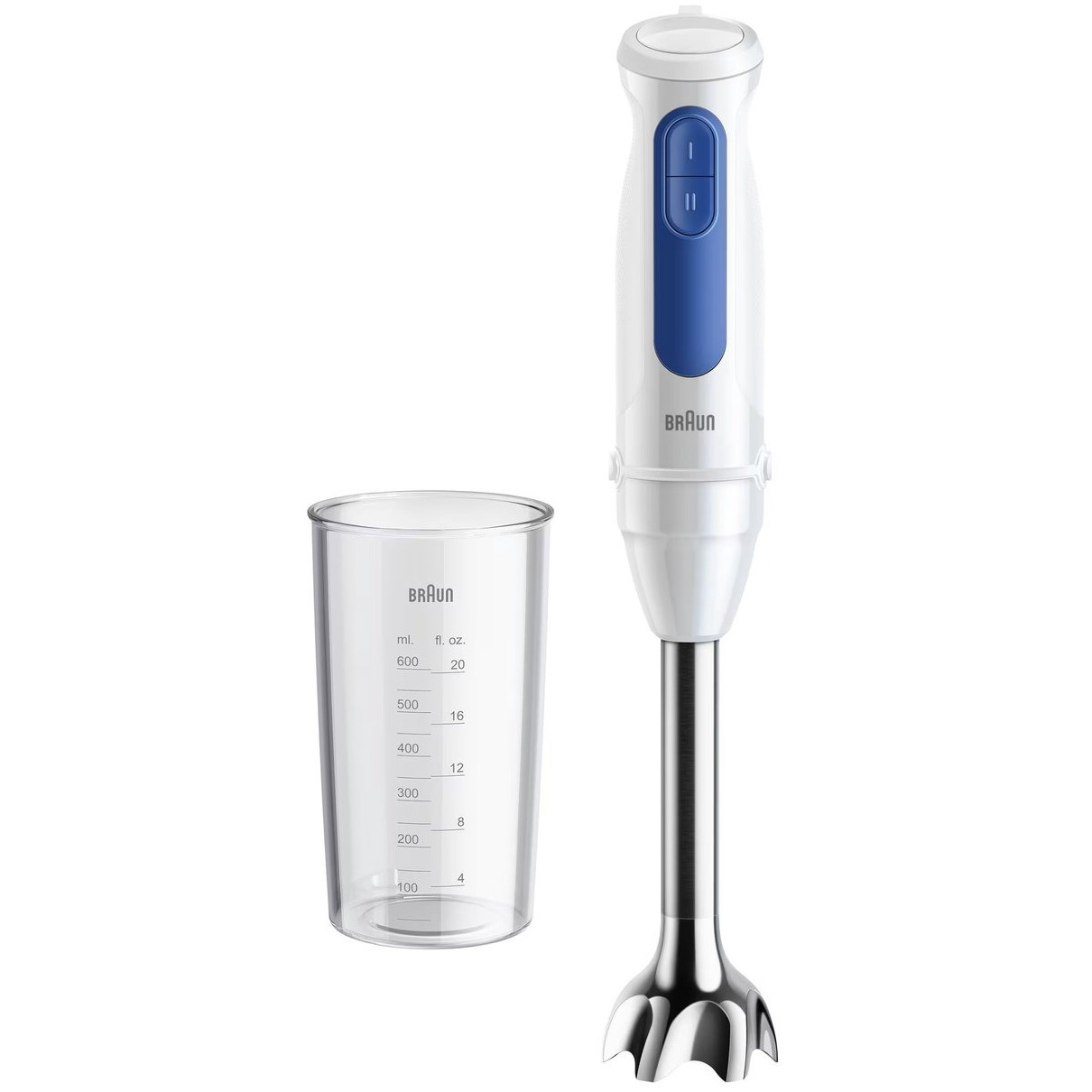 Braun MQ30001MWH Staafmixer Blauw | Braun