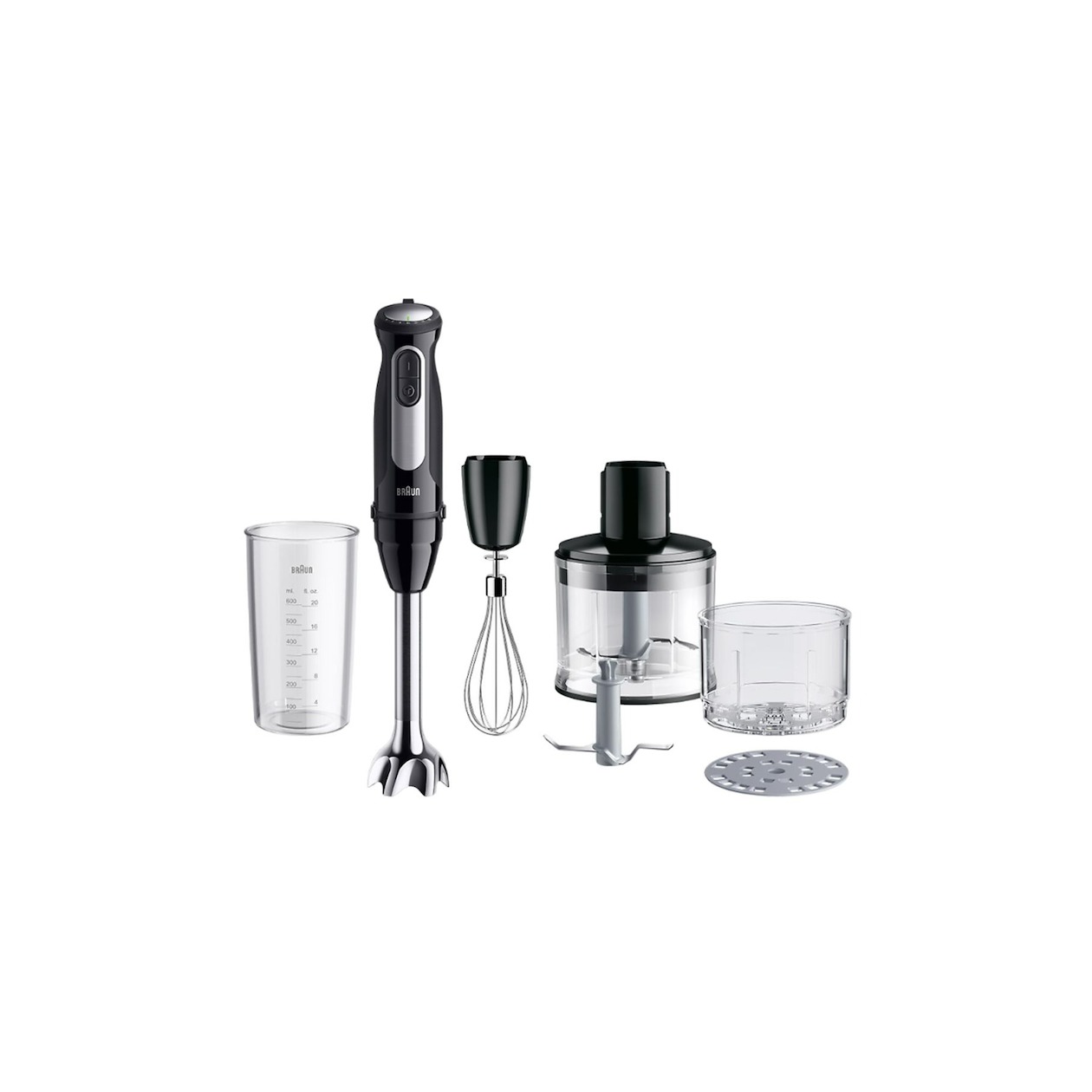 Braun MQ55.254M Staafmixer Zwart | Braun