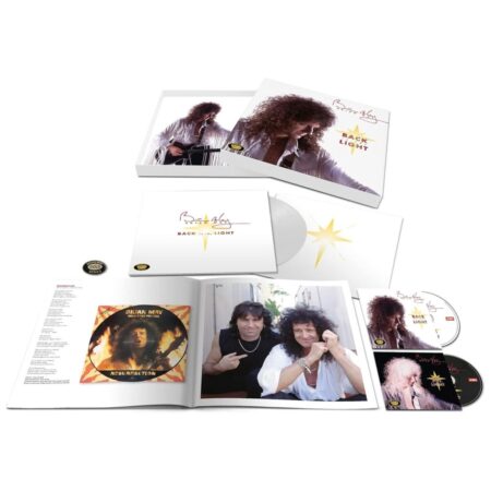 Brian May - Back Into The Light (Wit Vinyl) Box Set +CD + Extra's (LP) | Fiftiesstore
