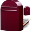 Brievenbus Bobi Classic B (back) - bordeauxrood | Bobi