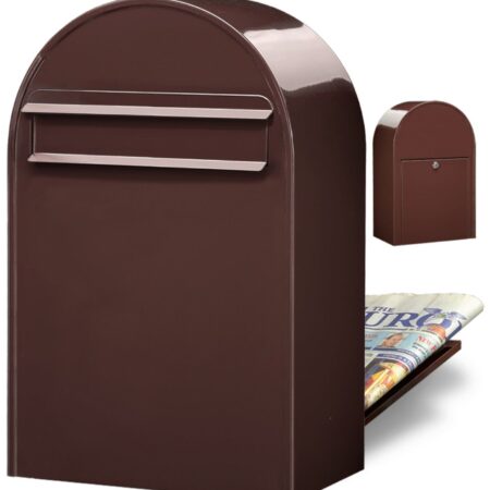 Brievenbus Bobi Classic B (back) - donkerbruin | Bobi