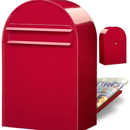 Brievenbus Bobi Classic B (back) - helderrood | Bobi