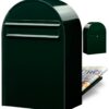 Brievenbus Bobi Classic B (back) - zwartgroen | Bobi