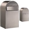 Brievenbus Bobi Grande B (back) - RVS | Bobi