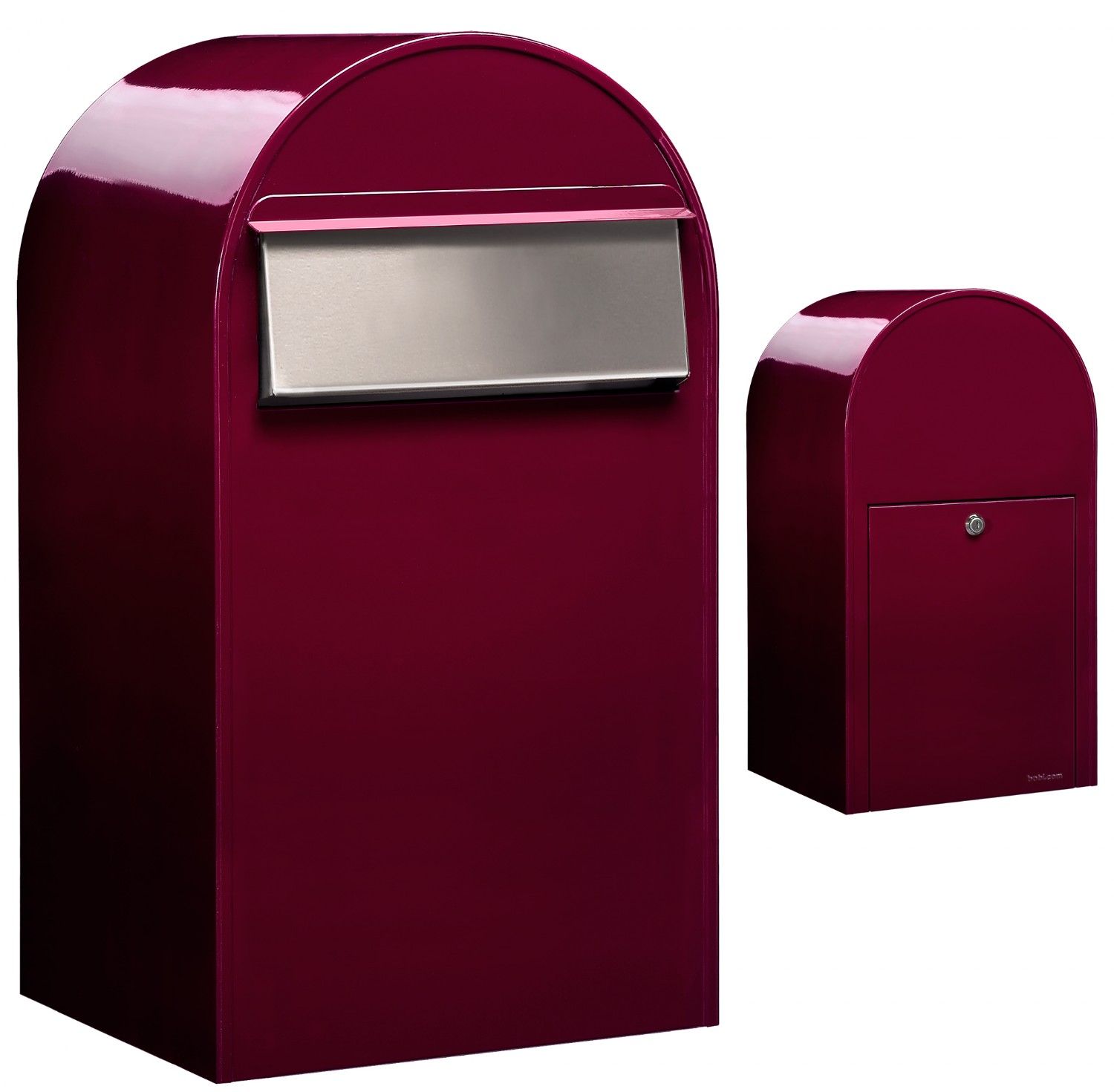 Brievenbus Bobi Grande B (back) - bordeauxrood | Bobi