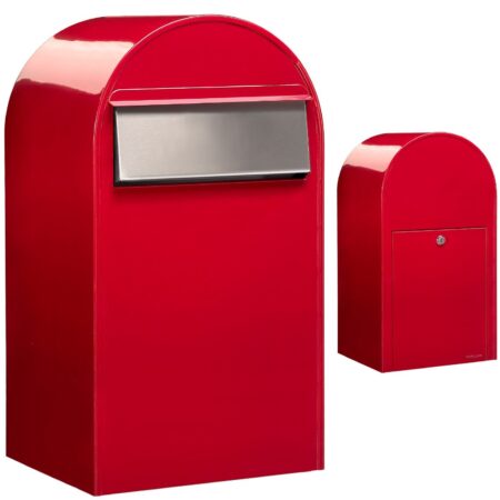 Brievenbus Bobi Grande B (back) - helderrood | Bobi