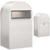 Brievenbus Bobi Grande B (back) - wit | Bobi