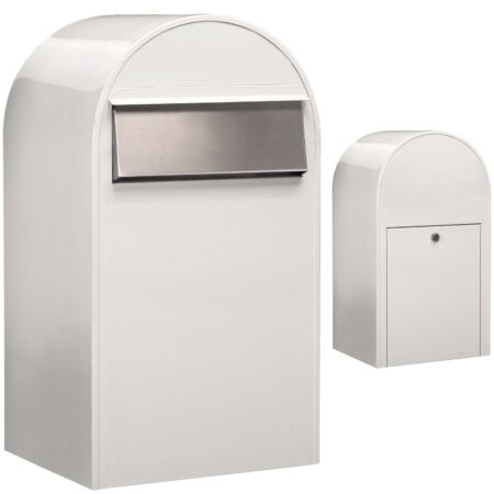 Brievenbus Bobi Grande B (back) - wit | Bobi